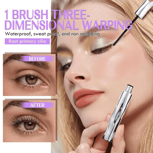 🔥Laatste dag: 50% korting en 1+1 gratis -- Tubular Eyelash Primer💧Waterdichte mascara voor langdurige krul