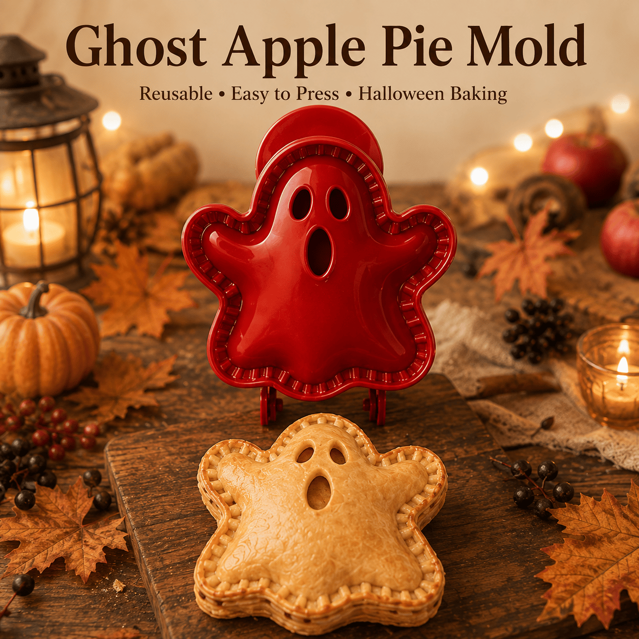 🎃 8-delige set mini-taartvormpjes voor Halloween