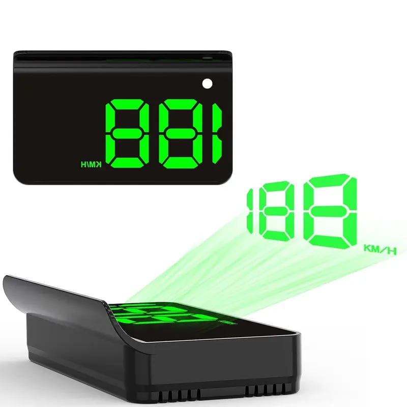 🔥🔥Slimme GPS HUD Snelheidsmeter – Altijd Focus op de Weg 🚘📊✨