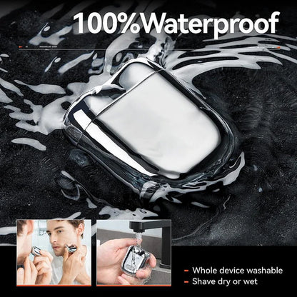 Waterdicht Draagbaar USB Scheerapparaat voor Mannen