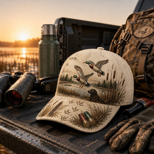 💥SPECIALE AANBIEDING 50% KORTING -🦆 WILD & READY-HOED VOOR DE EENDENJACHT - 100% KATOEN