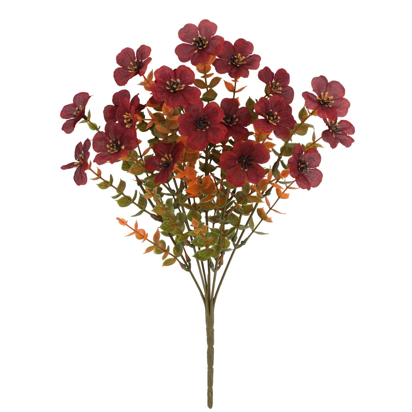 🍂🧡Kunstbloemenboeket in herfsttinten – Weerbestendige kunstbloemen voor op de veranda en in huis