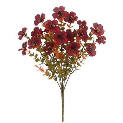🍂🧡Kunstbloemenboeket in herfsttinten – Weerbestendige kunstbloemen voor op de veranda en in huis