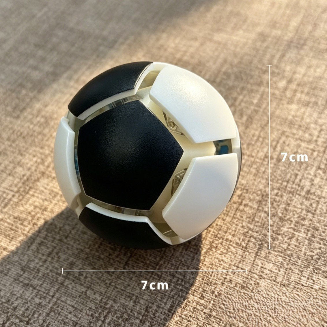 🏆⚽ Stressverlichtende sleutelhanger met wereldvlaggenvoetbal | Stressverlichtend speelgoed voor in je zak