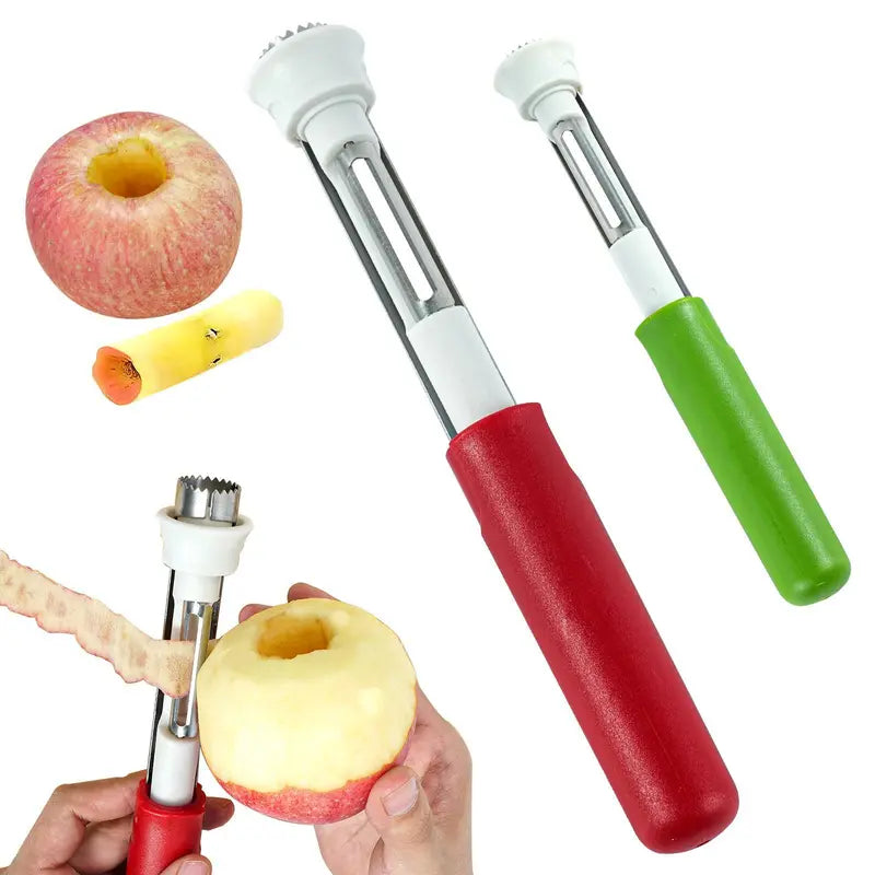 🍎 2-in-1 roestvrijstalen appelontpitter: fruitontpitter in één beweging! ✨