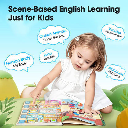 My First English Toy Sound - 470+ woorden, 21 thema's & leuke woordspelletjes! Perfect taalspeelgoed voor kinderen! 🇬🇧🔊