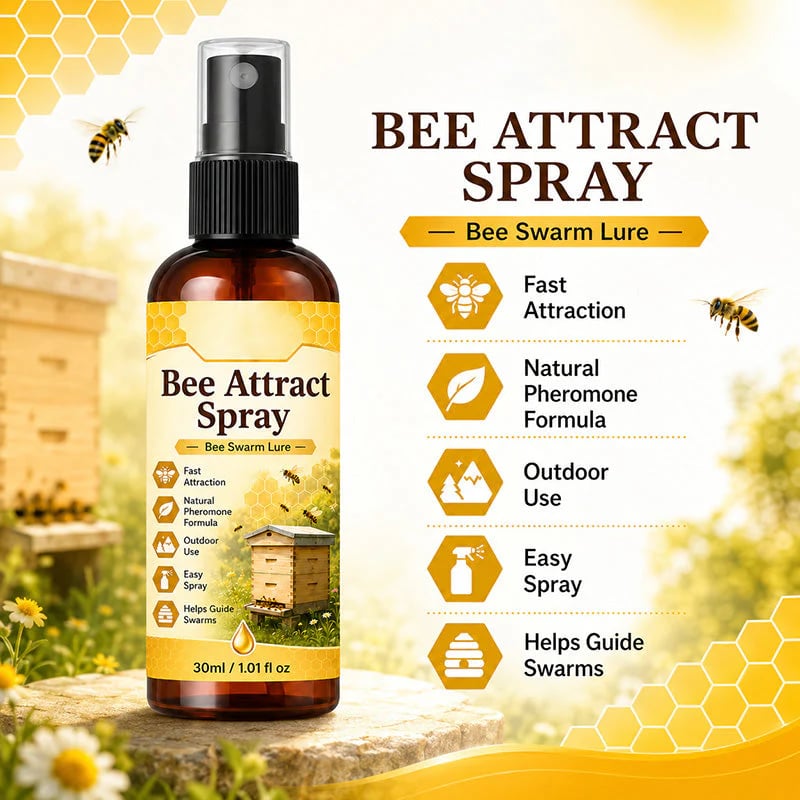 🐝 Natuurlijke Bijenlok Spray – Trek Zwermen Veilig naar Je Bijenkorf! 🌼🍯