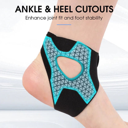 ⏳ Vandaag 40% KORTING ⏰ Verstelbare elastische enkelbrace 🦶 Comfortabele ondersteuning voor sport, wandelen en dagelijks gebruik