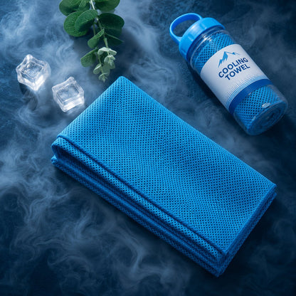 🏃❄️Handdoek tegen koud zweet die je overal en altijd kunt gebruiken! Herbruikbaar, zacht, absorberend, verkoelend en draagbaar