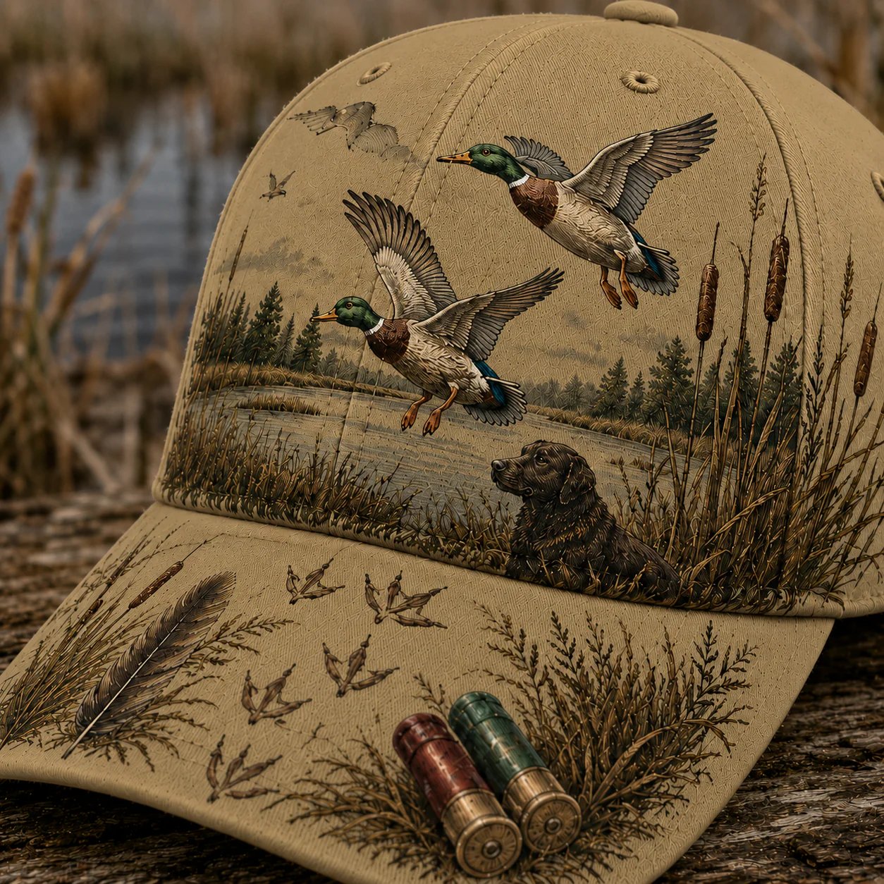 💥SPECIALE AANBIEDING 50% KORTING -🦆 WILD & READY-HOED VOOR DE EENDENJACHT - 100% KATOEN