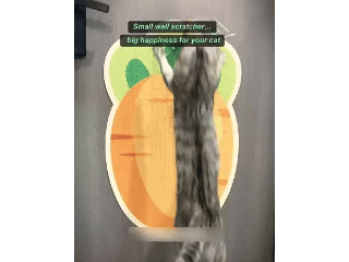 🐱 Schattige Krabmat - 🛋️Schattige zelfklevende viltmatten voor wandbescherming, geschikt voor huiskatten en ter bescherming van meubels, deuren en ramen