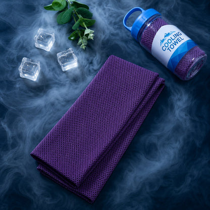🏃❄️Handdoek tegen koud zweet die je overal en altijd kunt gebruiken! Herbruikbaar, zacht, absorberend, verkoelend en draagbaar