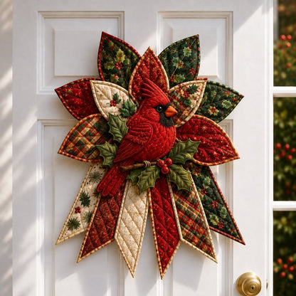 🎄DIY Quilted Christmas Patchwork Deurdecoratie Kit✨