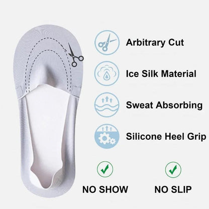 🔥Anti-slip dunne No Show Sokken