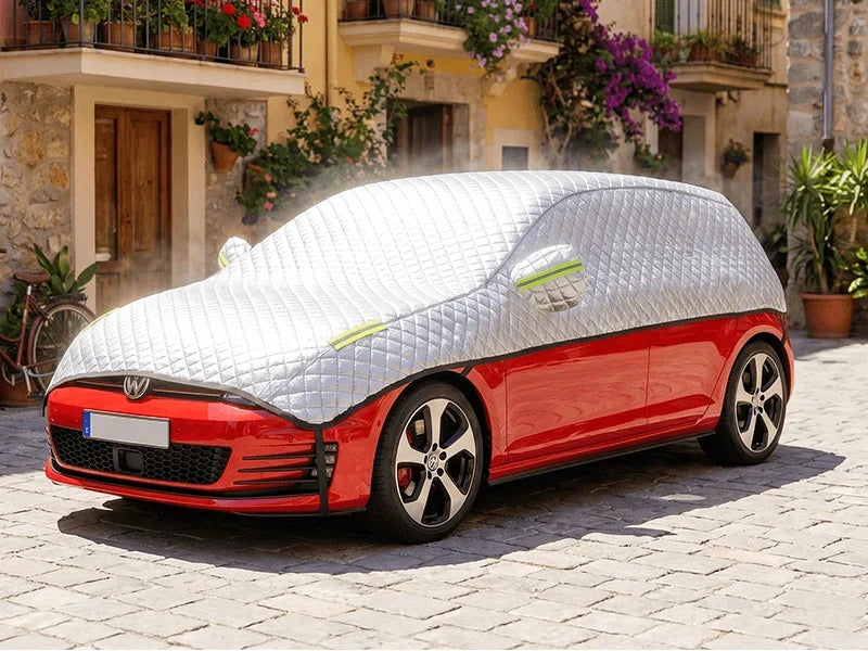 🌞❄️ Universele Auto Voorruithoes – Minder Hitte in de Zomer, Minder IJs in de Winter!