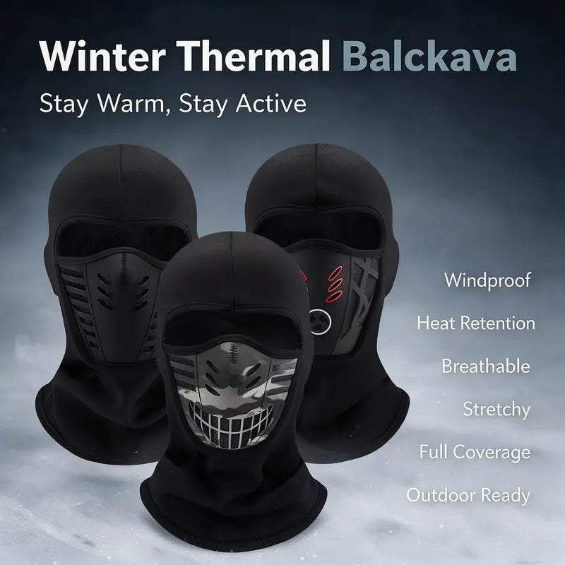 Unisex fleece-skimasker dat het hele gezicht bedekt – winddicht, anti-condens, zachte sport- en outdoormuts 🧣