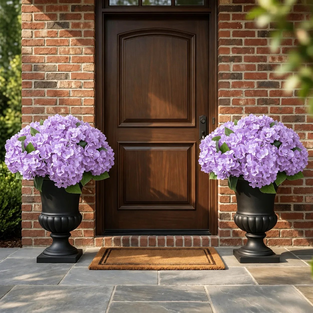 🌼Kunstige hortensia's voor buiten – UV-bestendig, waterdicht en windbestendig💐🌸