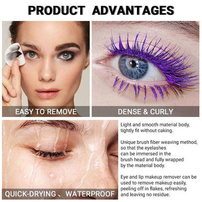 Zijdevezel mascara Wimperkleur mascara
