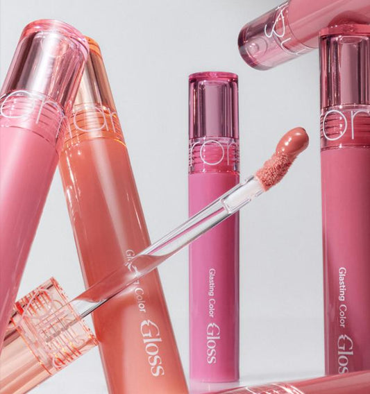Glanzende lipgloss volledige kleur