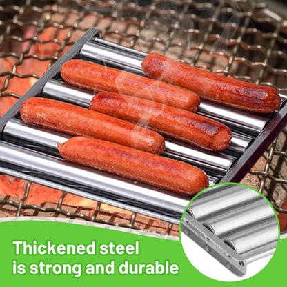 🔥Laatste dag: 49% KORTING - De Slimme Hotdog Roller voor Perfecte BBQ Resultaten! 🌭🔥🍖