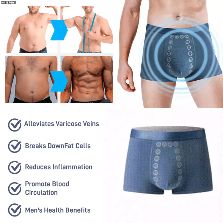 🔥Hot Sales - Massage magnetische therapie ondergoed voor mannen