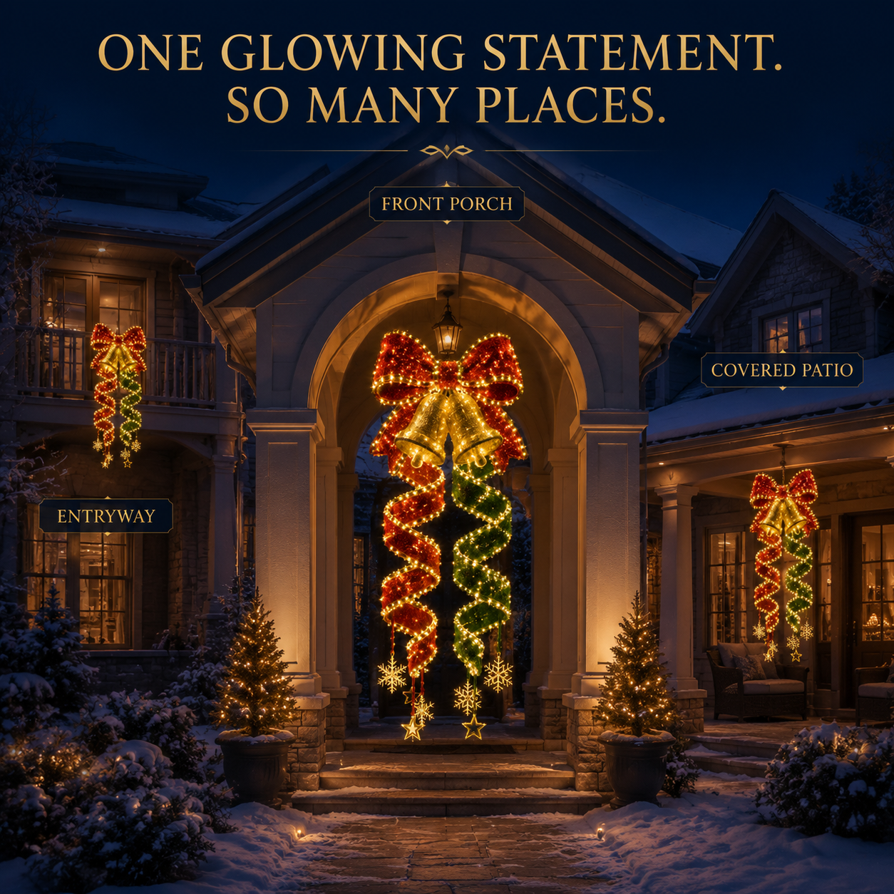 🎄Kerstmagie collectie LED-lichtslingers in spiraalvorm