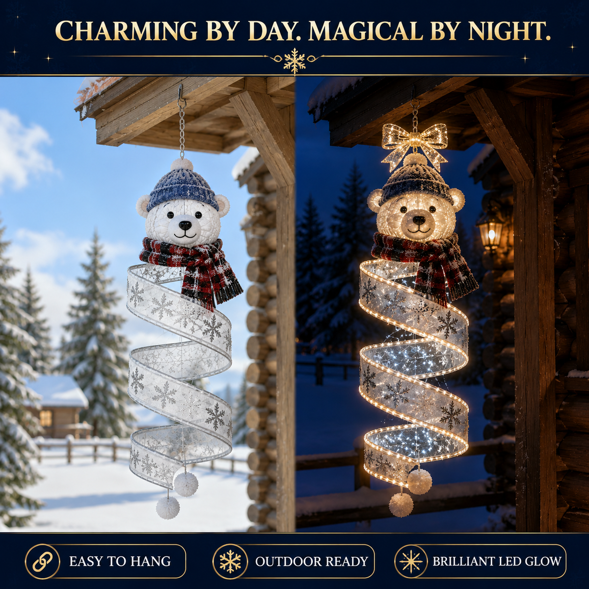 🎄Kerstmagie collectie LED-lichtslingers in spiraalvorm