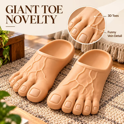 🤘Reusachtige, grappige teenslippers – Trek overal waar je loopt de aandacht en zorg meteen voor een lach!