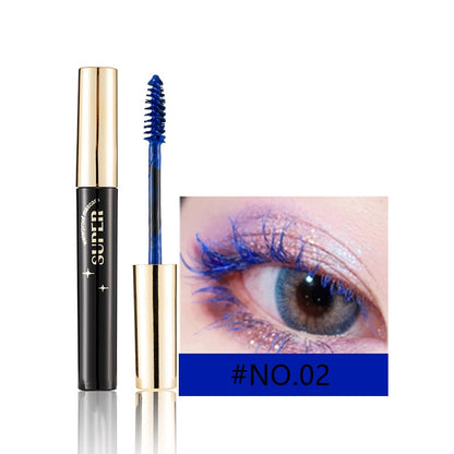 Zijdevezel mascara Wimperkleur mascara