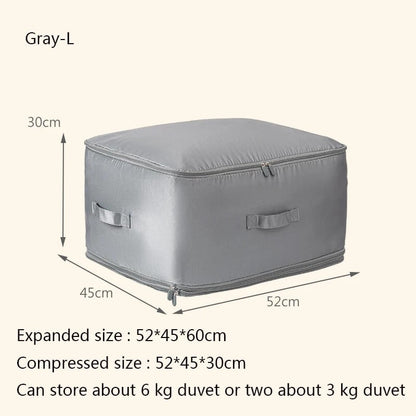 Compressiedekbed opbergtas met grote capaciteit