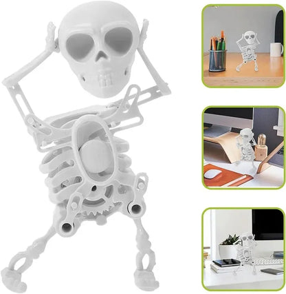 Laat Je Bureau Dansen met Schattige Skeleton Vibes! 🕺💀✨