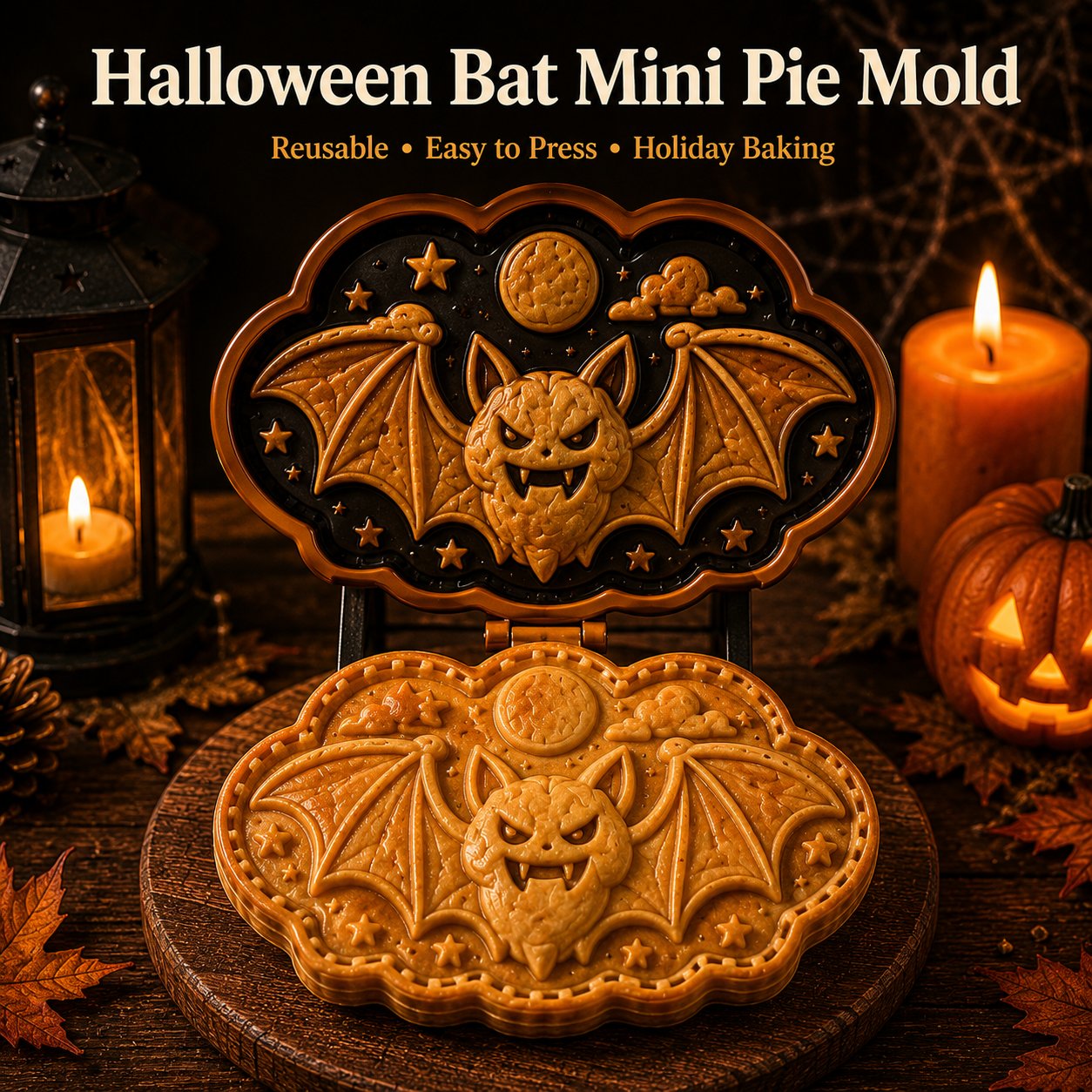 🎃 Collectie mini-taartvormpjes voor Halloween 🚚 Koop er 3 of meer en ontvang gratis verzending