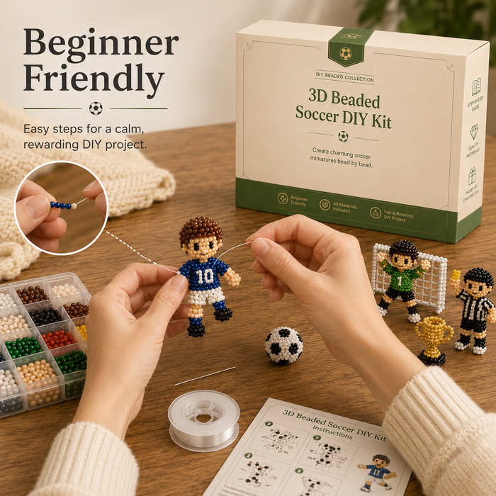 🔥Laatste dag: 50% KORTING Een Creatieve DIY Hobby Voor Echte Voetbalfans! ⚽🌈🪡