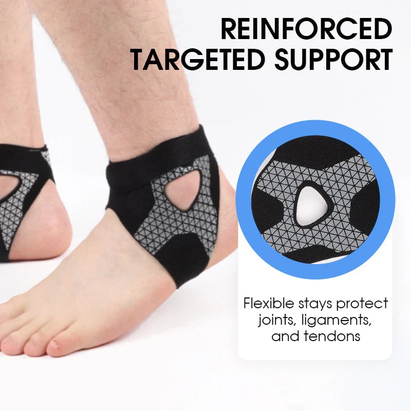 ⏳ Vandaag 40% KORTING ⏰ Verstelbare elastische enkelbrace 🦶 Comfortabele ondersteuning voor sport, wandelen en dagelijks gebruik