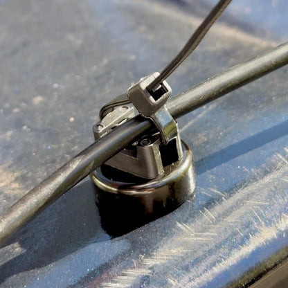 Magnetische kabelbinderhouders