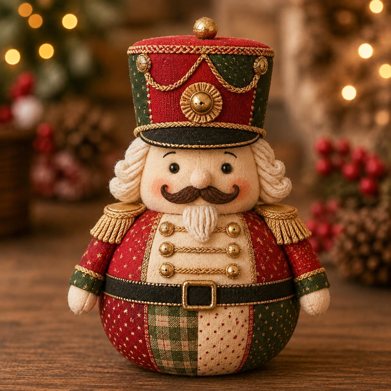 🔥Limited Time Sale 49% OFF - 🎄🎅Patchwork Fabric Doll DIY Kit