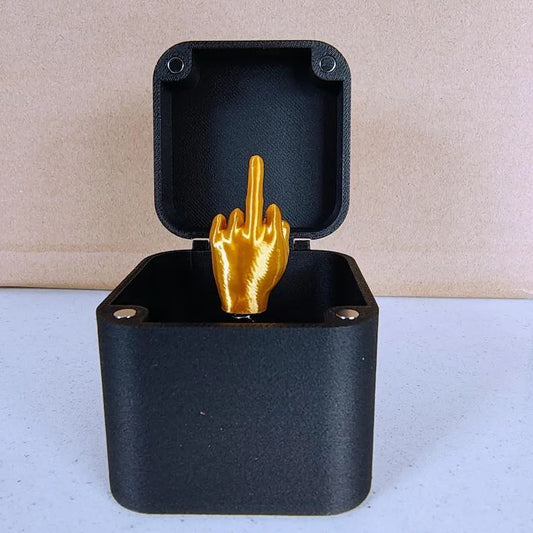 🎁Middelvinger in een doos