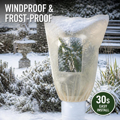 👀 Plantenhoes met Kijkvenster — Bescherm Je Kostbare Planten Tegen de Vrieskou ❄️🛡️