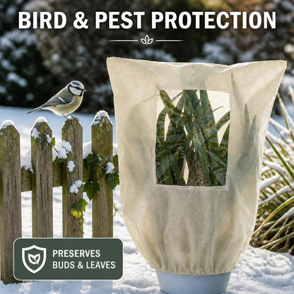 👀 Plantenhoes met Kijkvenster — Bescherm Je Kostbare Planten Tegen de Vrieskou ❄️🛡️