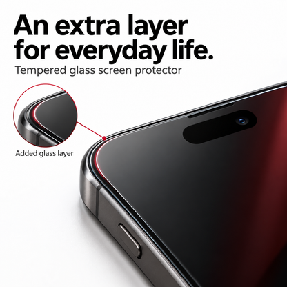 📱🔒 Screenprotector met Installatiehulp – Kies voor HD of Privacy!