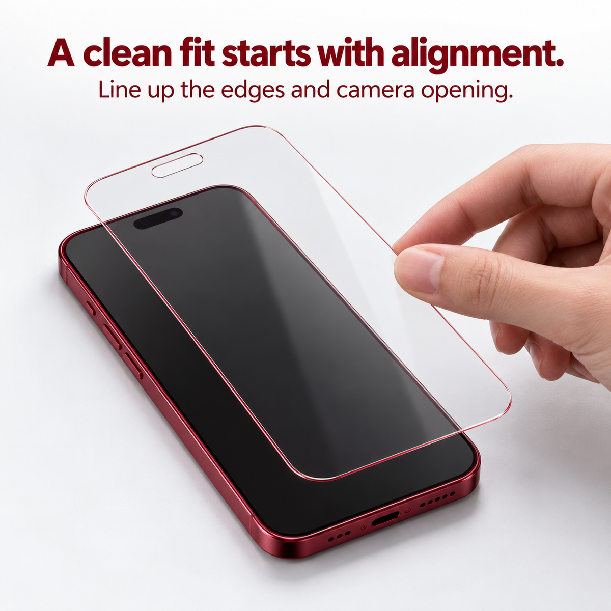 📱🔒 Screenprotector met Installatiehulp – Kies voor HD of Privacy!