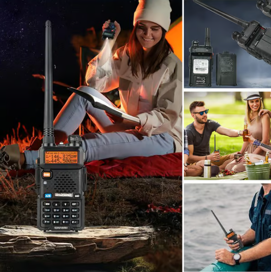 UV-5R amateurradio met groot bereik UV5R radio met dubbele band