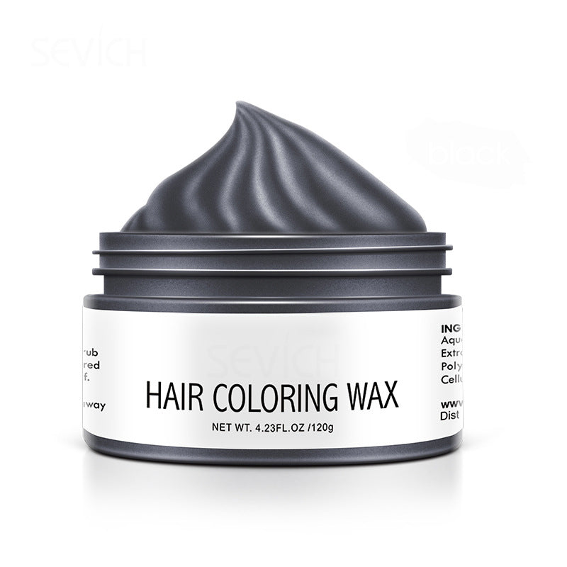 Kleurrijke haarwax