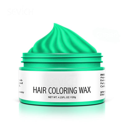 Kleurrijke haarwax