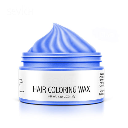 Kleurrijke haarwax