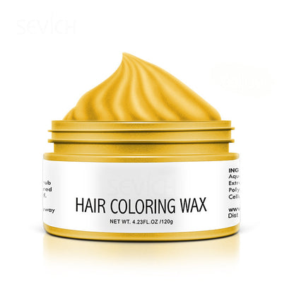 Kleurrijke haarwax