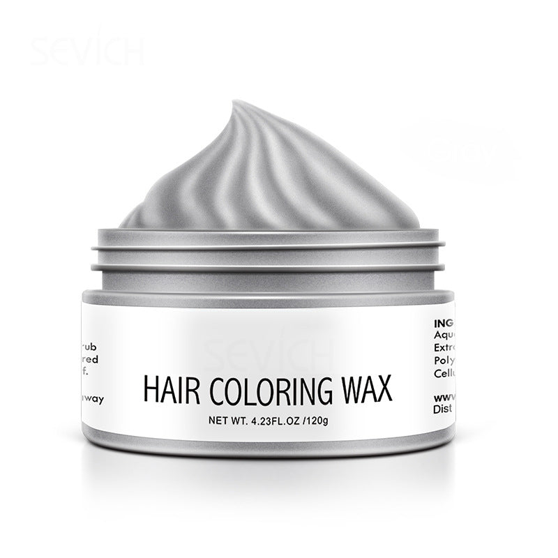 Kleurrijke haarwax