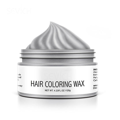 Kleurrijke haarwax