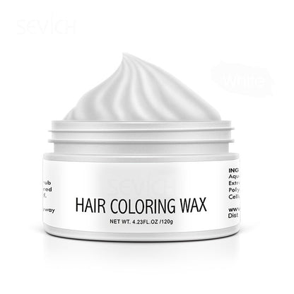 Kleurrijke haarwax