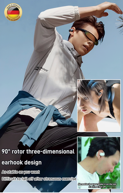 Bluetooth 3D Surround Open Hoofdtelefoon